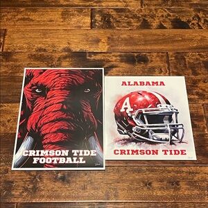 ALABAMA CRIMSON TIDE POSTERS 11x17 & 11x14 CRIMSON TIDE POSTERS